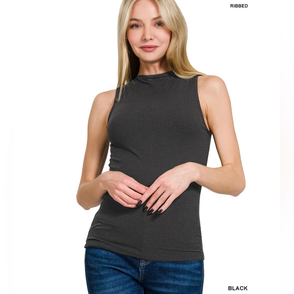 NWT ZENANA LARGE Sleeveless Women's Top